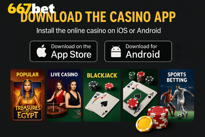 Baixar aplicativo Cassino 667BET e ganhar bônus
