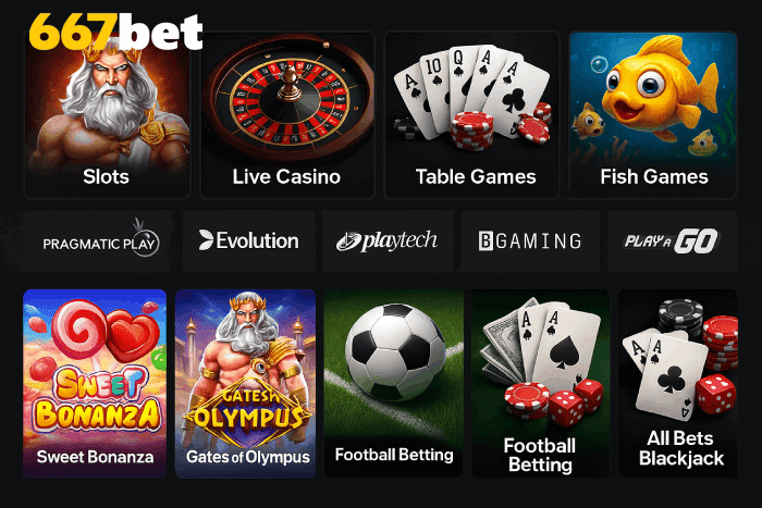 Jogos de cassino 667BET