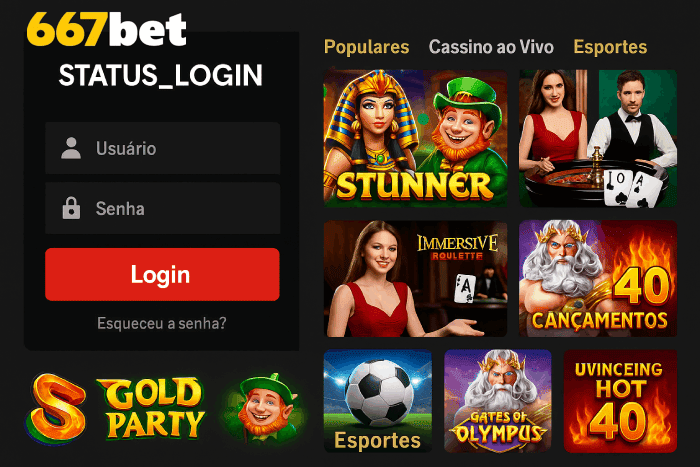 Entrar no Cassino 667BET e jogar online